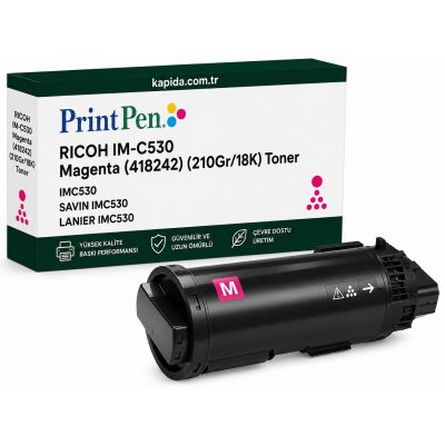 Ricoh IM-C530 Kırmızı Muadil Toner - IMC530 uyumlu