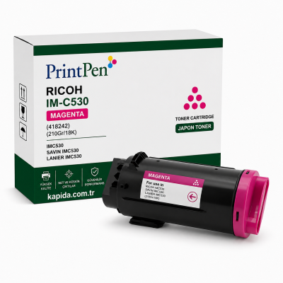 Ricoh IM-C530 Kırmızı Muadil Toner - IMC530 uyumlu