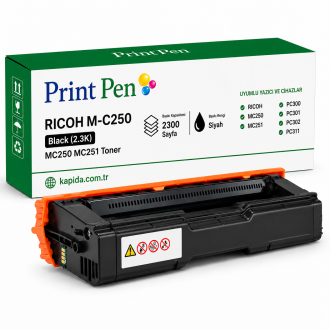 Printpen Ricoh M-C250 Black (2.3K) MC250 MC251 Toner