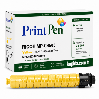 Printpen Ricoh MP-C4503 Sarı (450Gr/23K) (Japon Toner) MPC4503 MPC4504