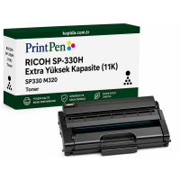 Printpen Ricoh Sp-330H Extra Yüksek Kapasite (11K) Sp330 M320 Toner
