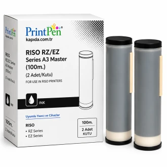 Printpen Riso Rz/Ez Series A3 Master (100M.) (2 Adet/Kutu) Rz Series Ez Series Mürekkep