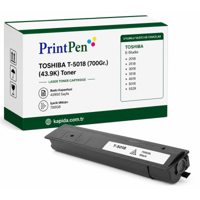 Printpen TOSHIBA T-5018 (700Gr.) (43.9K) E-Studio 2018 2518 Toner