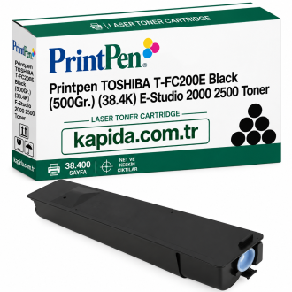 Printpen Toshiba T-FC200E Black (500Gr.) (38.4K) e-STUDIO 2000 2500 Toner