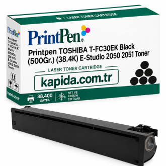 Printpen Toshiba T-FC30EK Black (500Gr.) (38.4K) e-STUDIO 2050 2051 Toner