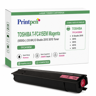 PRINTPEN TOSHIBA T-FC415EM Magenta (500Gr.) (33.6K) e-STUDIO 2515 3015 Toner