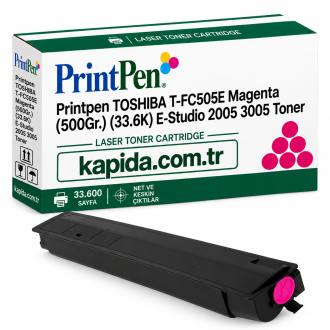 Printpen Toshiba T-FC505E Kırmızı (500Gr.) (33.6K) e-STUDIO 2005 3005 Toner
