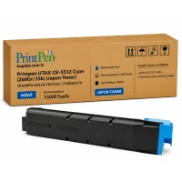Printpen Utax Ck-5512 Mavi (260Gr/15K) (Japon Toner) 400Ci ; Triumph Adler Ck5512C 1T02R6Cut0
