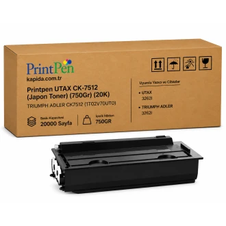 Printpen Utax Ck-7512 (Japon Toner) (750Gr) (20K) 3262I ; Triumph Adler Ck7512 (1T02V70Ut0)